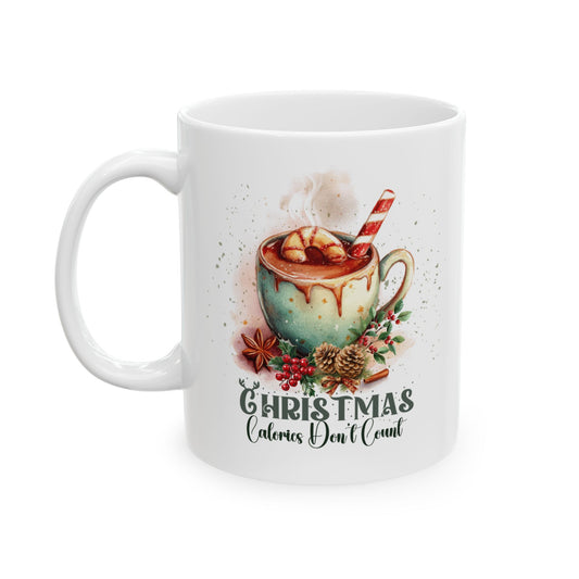 Christmas Hot Chocolate Mug – Cozy Christmas Coffee Cup, Christmas Hot Chocolate Mug | Cozy Holiday Coffee Cup