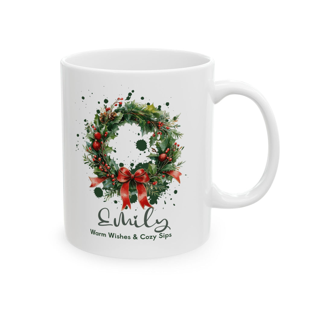 Personalized Christmas Mug with Name, Holiday Coffee Cup, personalized-Christmas-mug-with-name