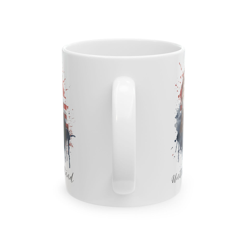 United We Stand Patriotic Eagle Mug – American Pride Coffee Cup, Freedom & Unity Gift