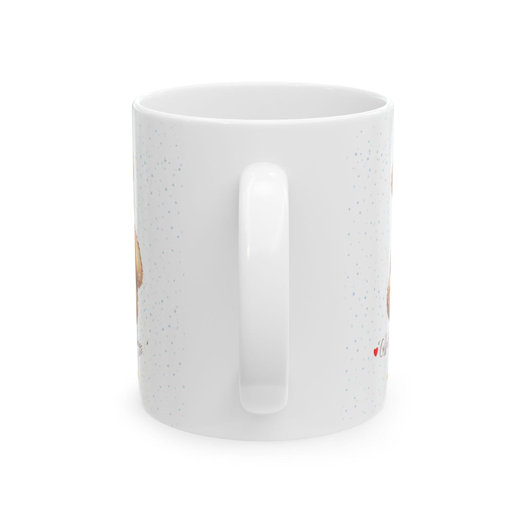 Personalized Teddy Bear Winter Mug – Cute Bear with Hat & Scarf, Custom Names & Year, Valentine’s & Anniversary Gift