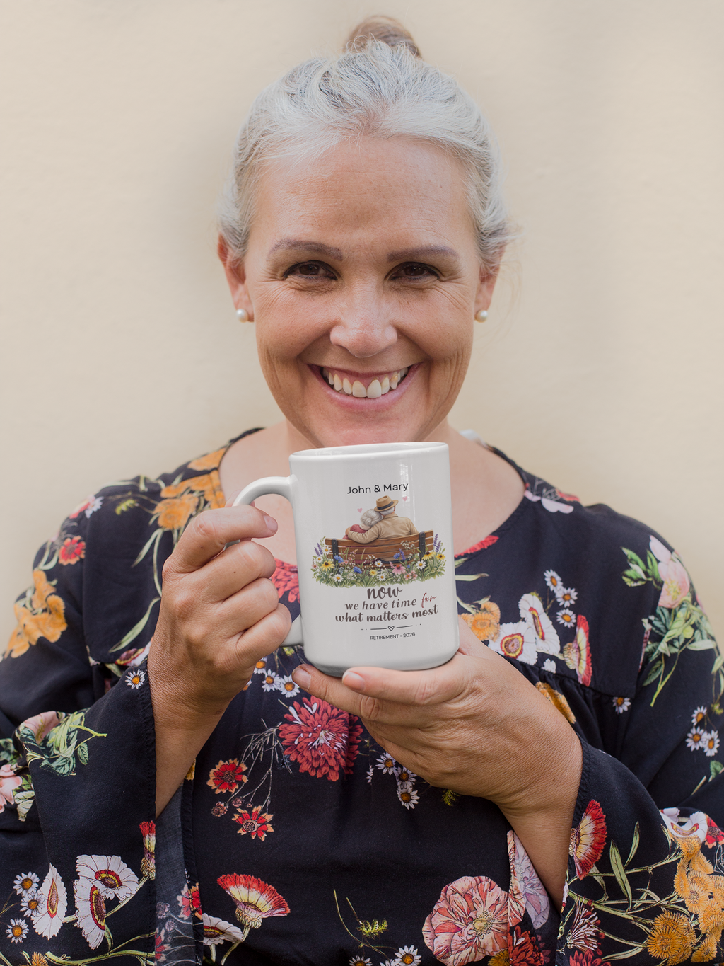Personalized Retirement Mug for Couple – Retirement Gift for Husband and Wife, Retired Couple Coffee Cup,Personalized Retirement Mug for Couple | Retirement Gift