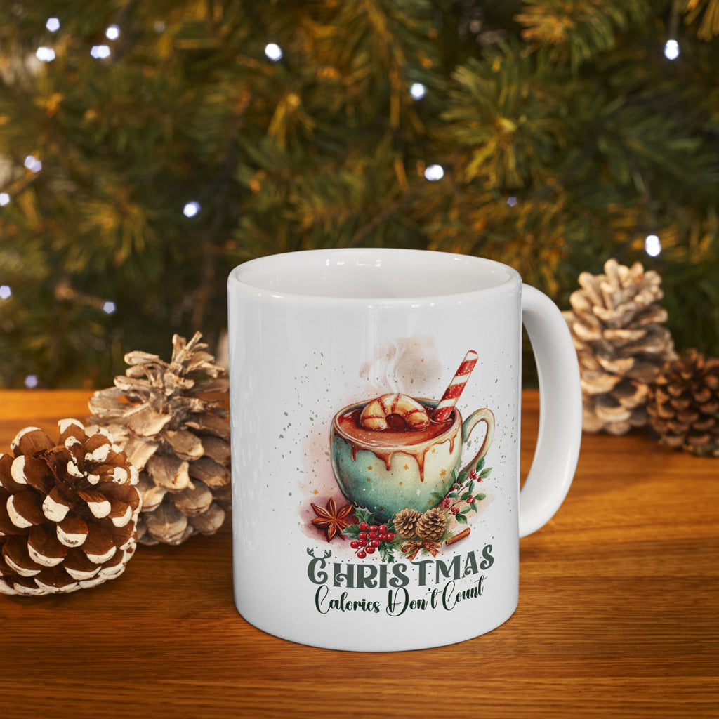 Christmas Hot Chocolate Mug – Cozy Christmas Coffee Cup, Christmas Hot Chocolate Mug | Cozy Holiday Coffee Cup