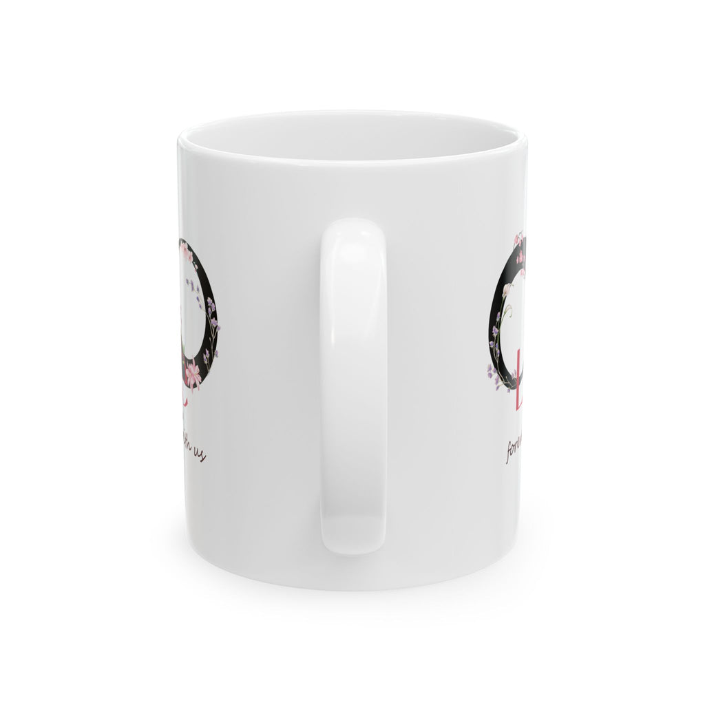 Personalized Infinity Love Mug – Forever Starts With Us | Anniversary & Wedding Gift