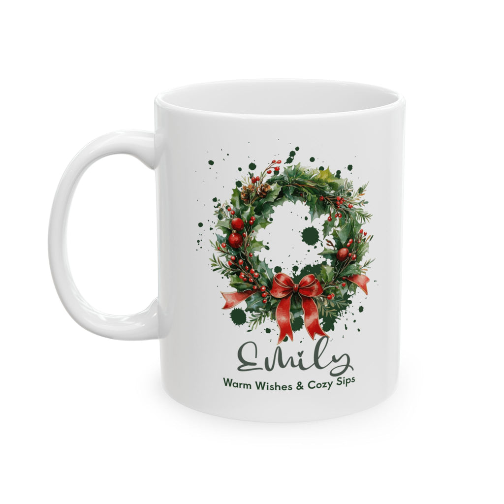 Personalized Christmas Mug with Name, Holiday Coffee Cup, personalized-Christmas-mug-with-name