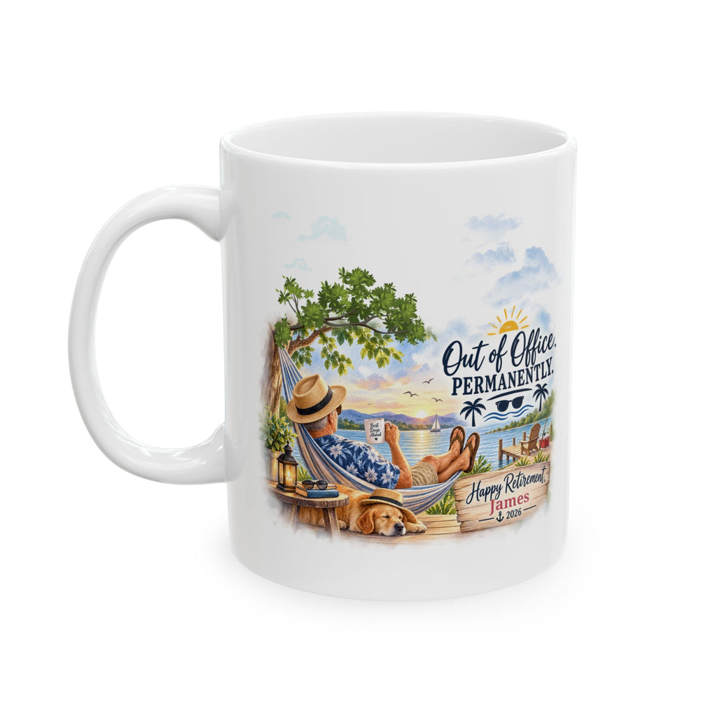 Personalized Retirement Mug for Men | Retirement Gift