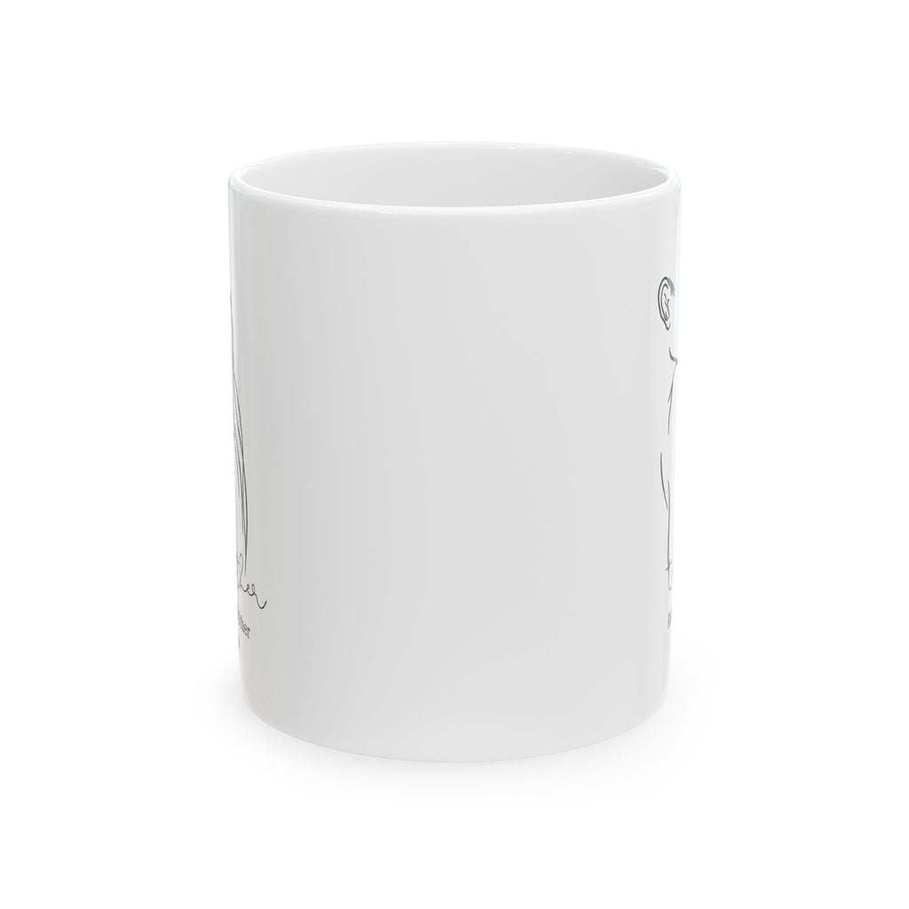 Personalized Line Art Couple Mug – Together Est. Year Custom Names Gift
