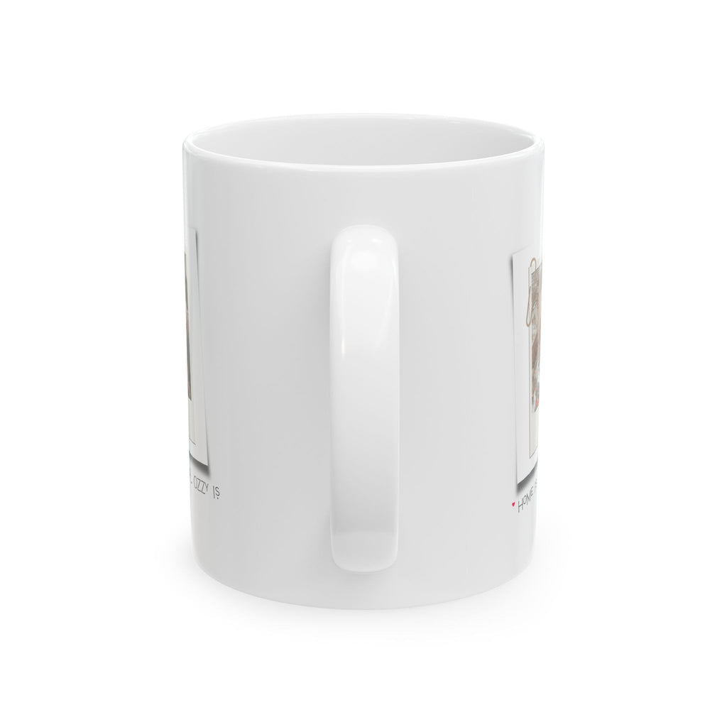 Personalized Pet Photo Mug – Home Is Wherever Your Cat Is | Custom Cat Lover Gift