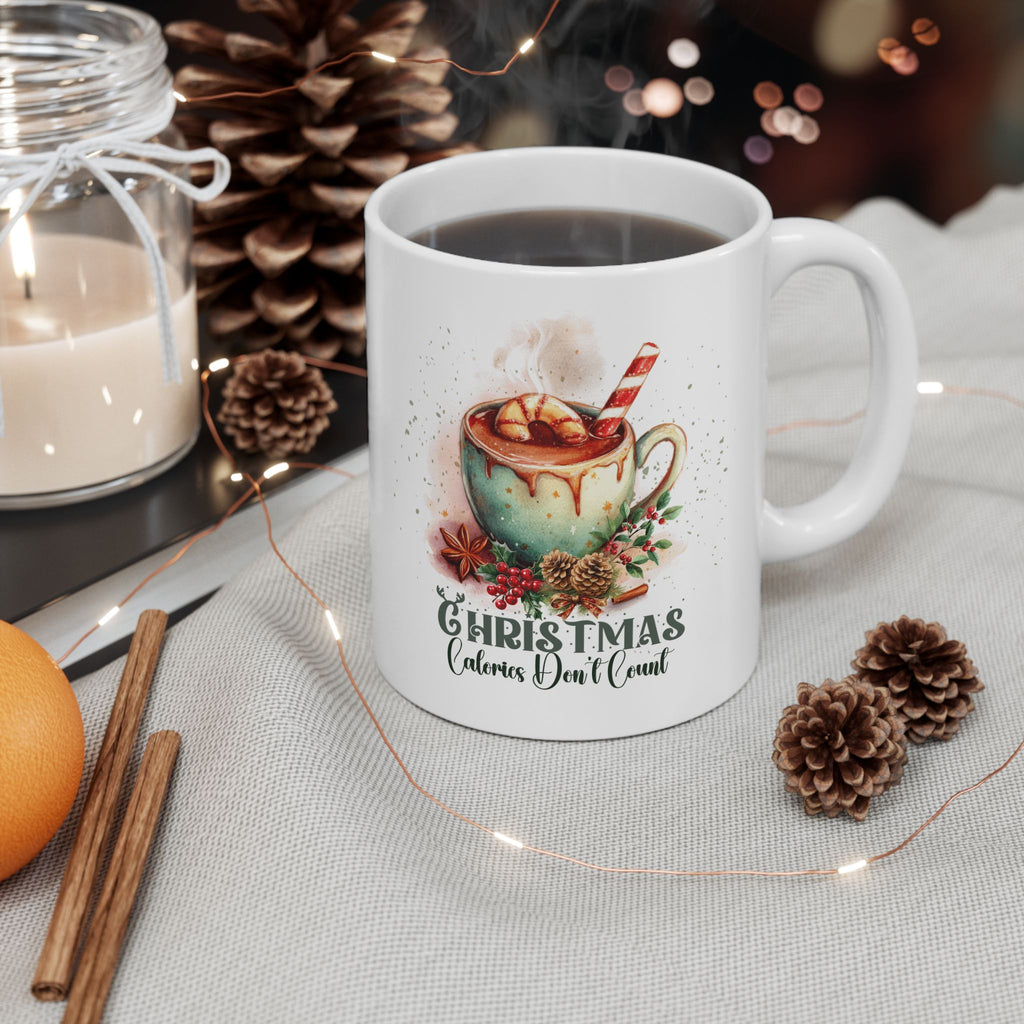Christmas Hot Chocolate Mug – Cozy Christmas Coffee Cup, Christmas Hot Chocolate Mug | Cozy Holiday Coffee Cup