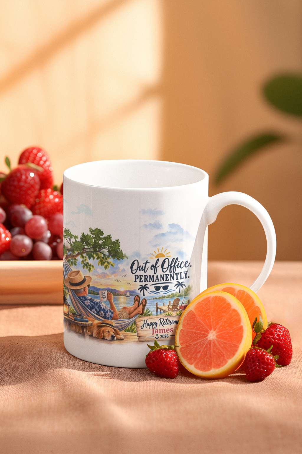 Personalized Retirement Mug for Men | Retirement Gift