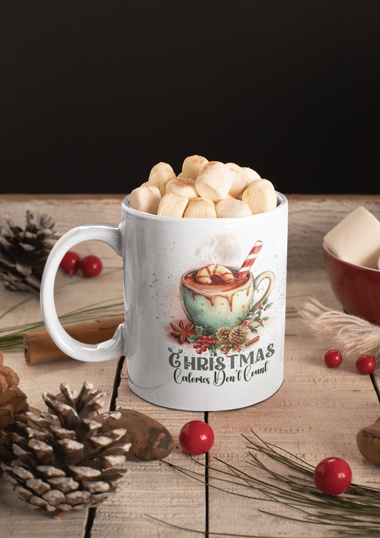 Christmas Hot Chocolate Mug – Cozy Christmas Coffee Cup, Christmas Hot Chocolate Mug | Cozy Holiday Coffee Cup