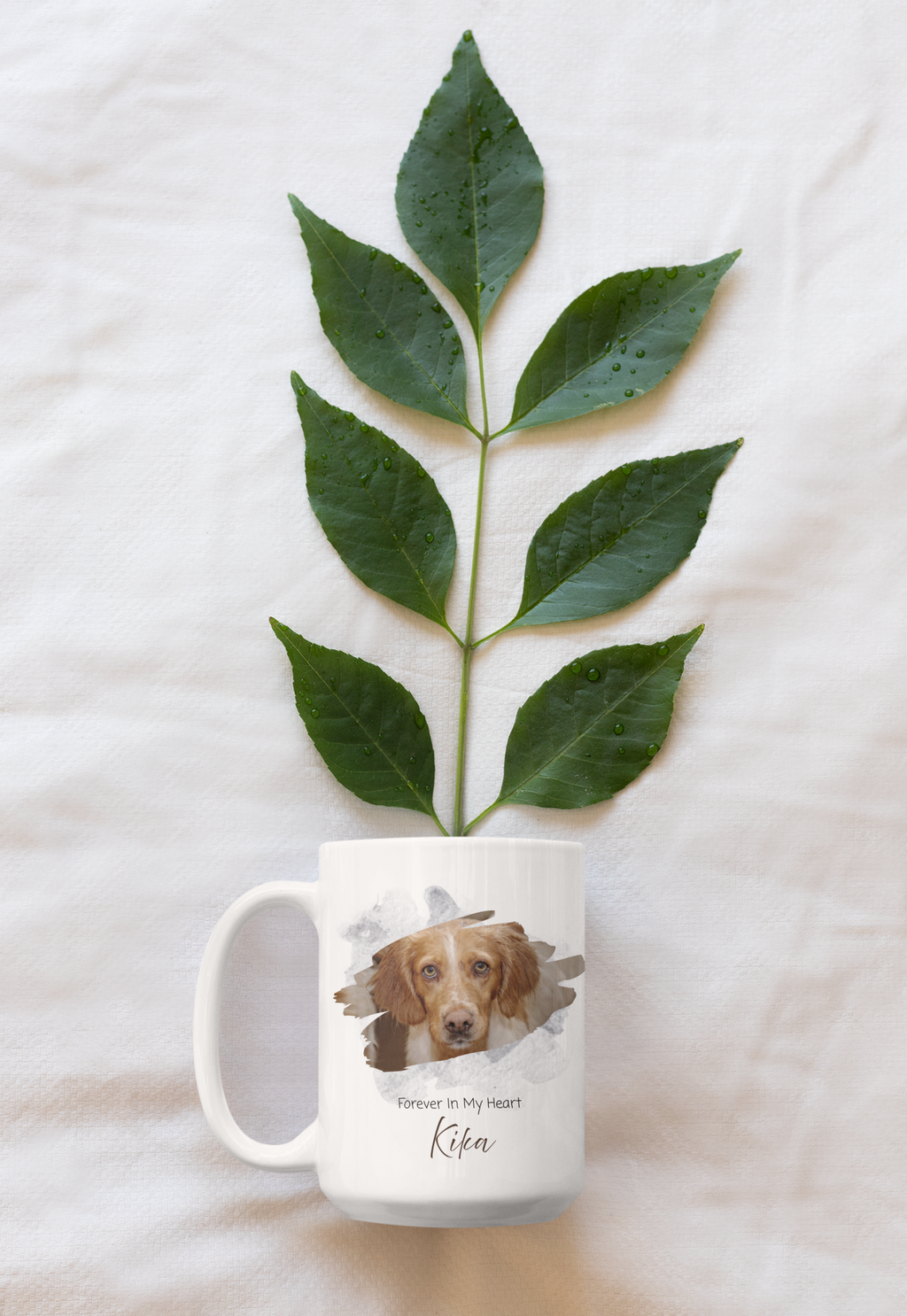 Personalized Pet Memorial Mug Custom Dog Photo Mug Pet Loss Gift Forever In My Heart Dog Remembrance Mug Sympathy Gift Pet Lover Gift