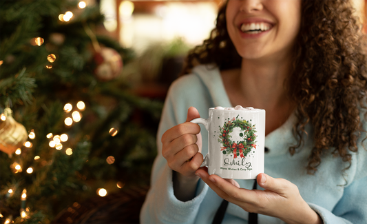 Personalized Christmas Mug with Name, Holiday Coffee Cup, personalized-Christmas-mug-with-name